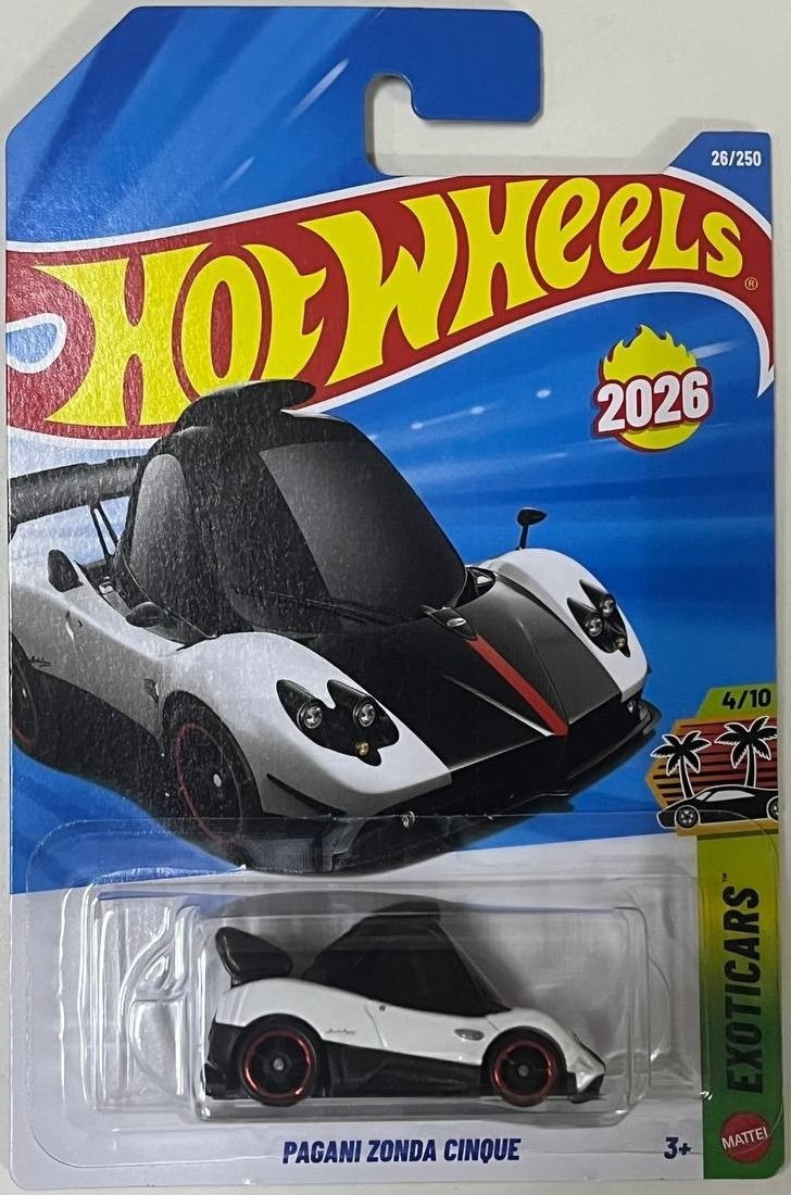 Hot Wheels Pagani Zonda Cinque