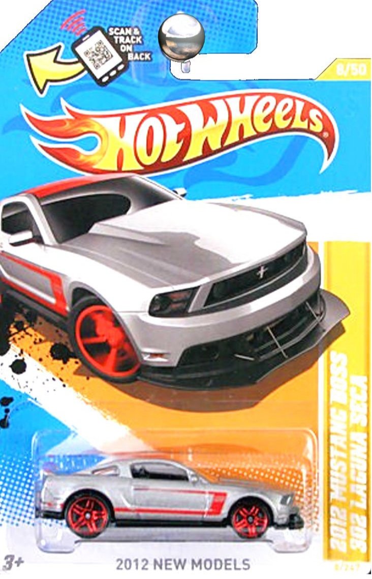 Hot Wheels 12 Ford Mustang Boss 302 Laguna Seca