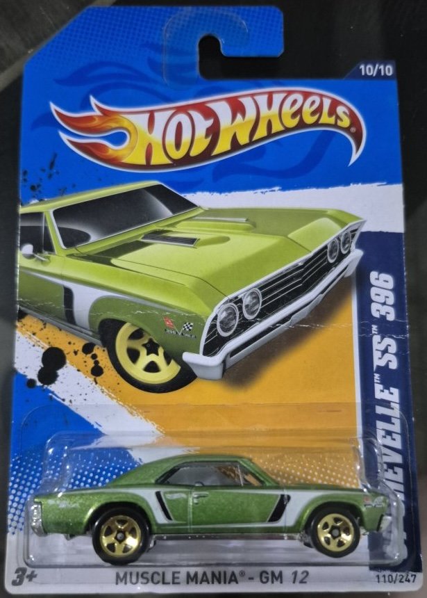 Hot Wheels 67 Chevelle SS 396