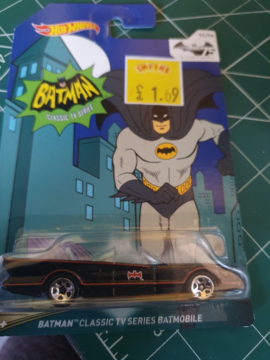 Hot Wheels Batman Classic TV Series Batmobile