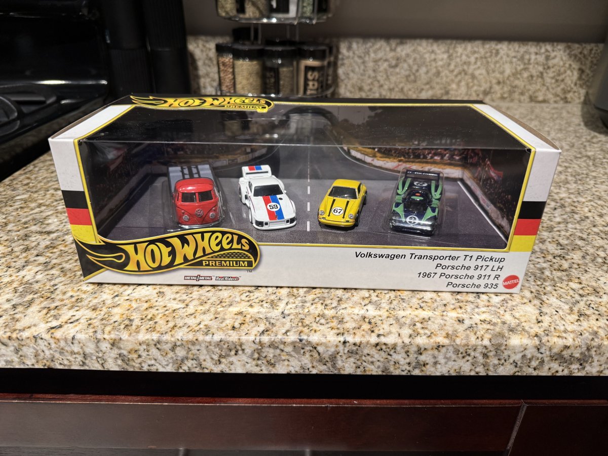 Hot Wheels Hot Wheels Premium Collector Display Set - Porsche Renschport