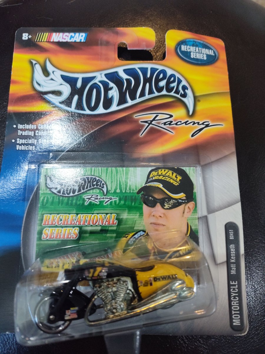 Hot Wheels Motorcycle Matt Kenseth