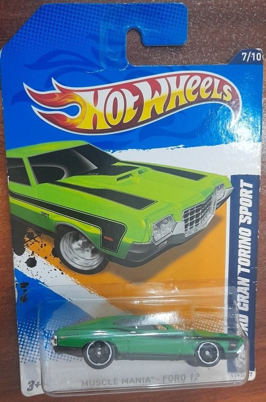 Hot Wheels 72 Ford Gran Torino Sport