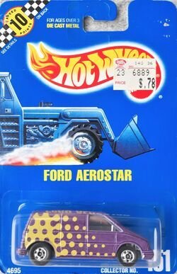 Hot Wheels Ford Aerostar