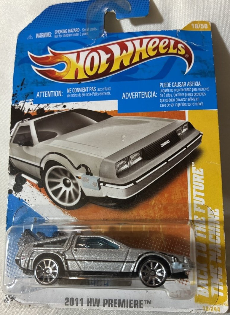 Hot Wheels Back To The Future Time Machine