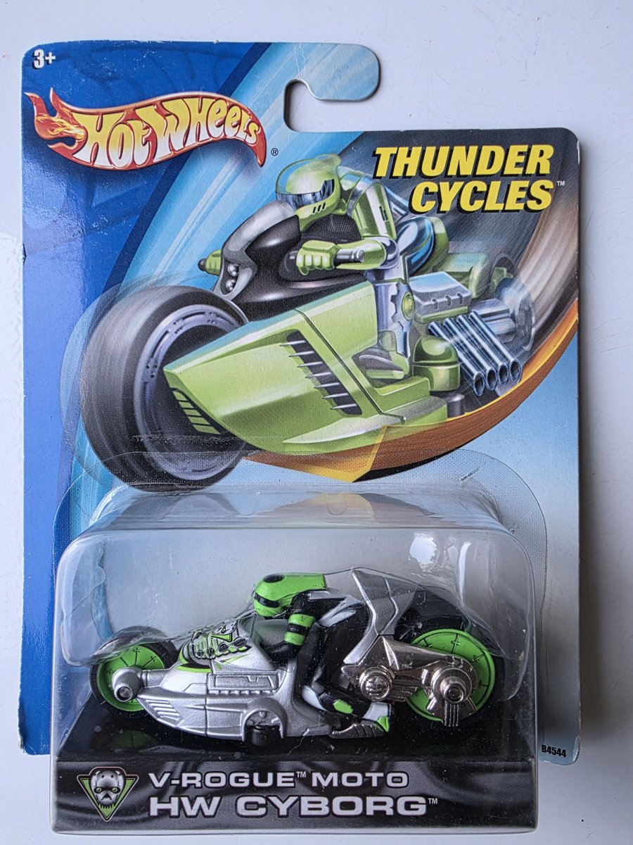 Hot Wheels V-Rogue Moto HW Cyborg