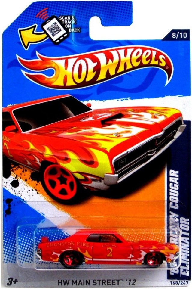 Hot Wheels 69 Mercury Cougar Eliminator
