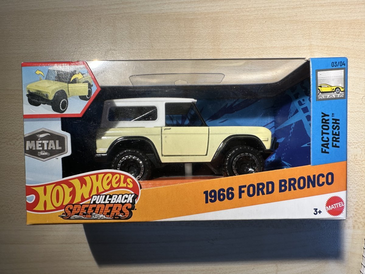 Hot Wheels 1966 Ford Bronco