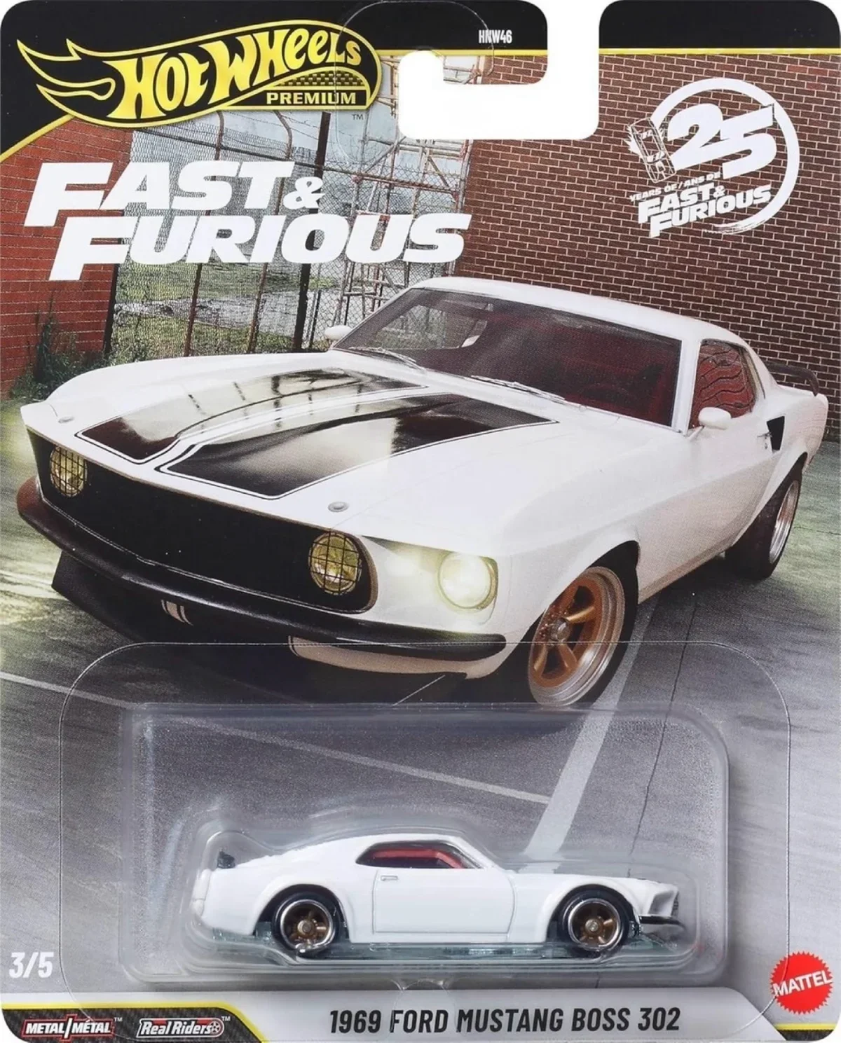 Hot Wheels 1969 Ford Mustang Boss 302