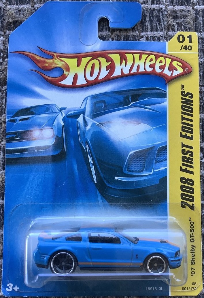 Hot Wheels 07 Shelby GT-500