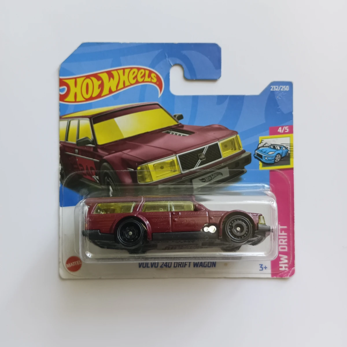 2022 Volvo 240 Drift Wagon Red: Short: Image 2