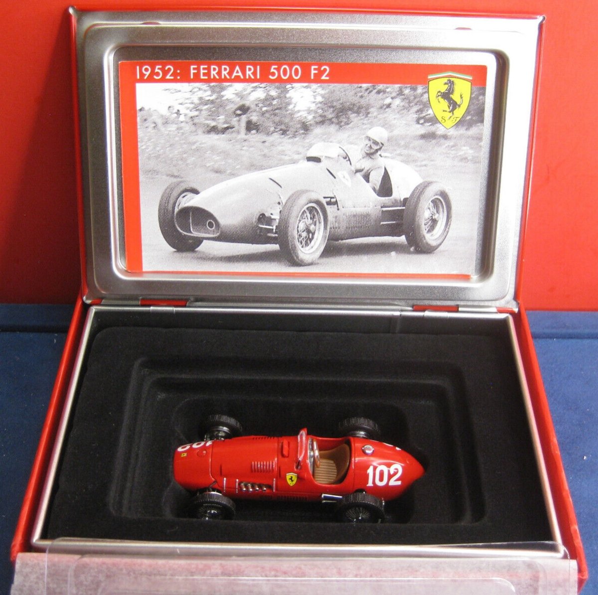 Hot Wheels Ferrari 500F2 #102 Winner German GP Nurburgring 1952