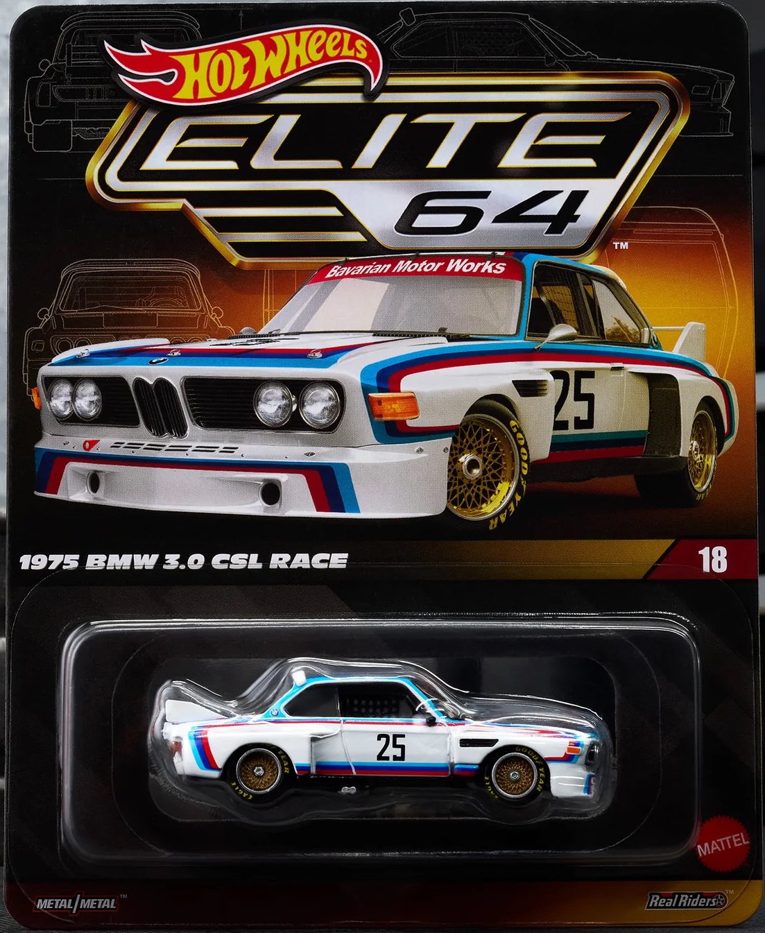 Hot Wheels 1975 BMW 3.0 CSL Race