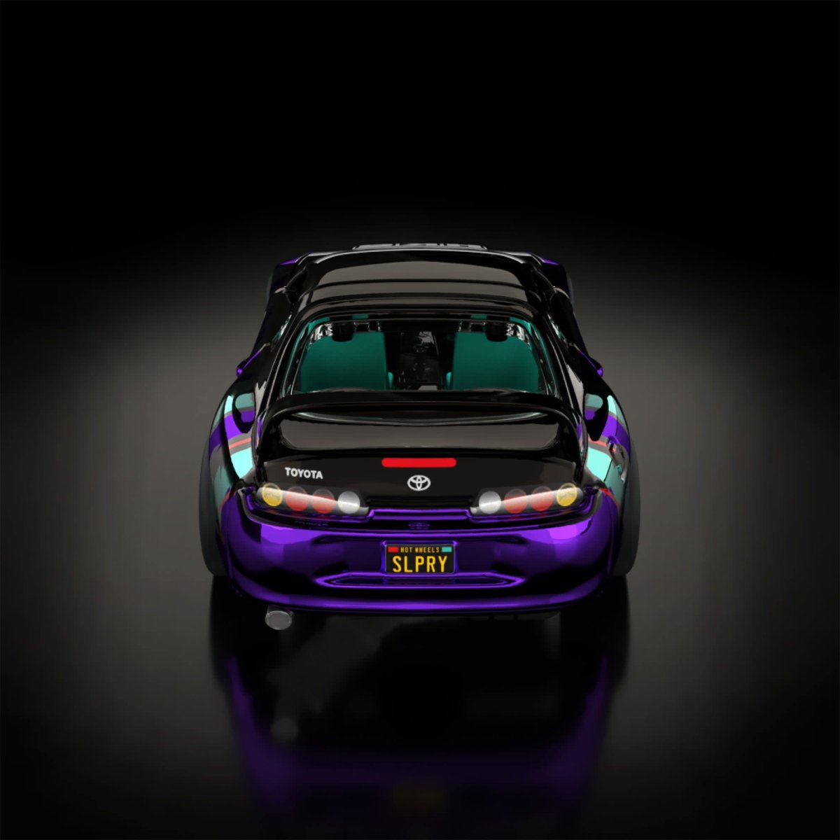 2025 1997 Toyota Supra Black: Image 9