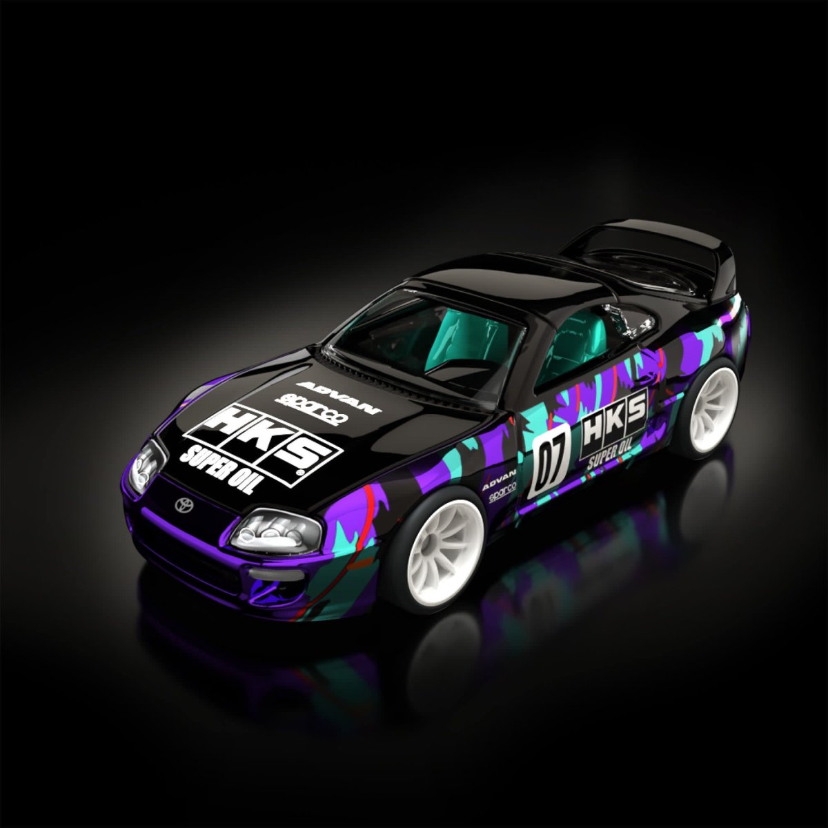 2025 1997 Toyota Supra Black: Image 14