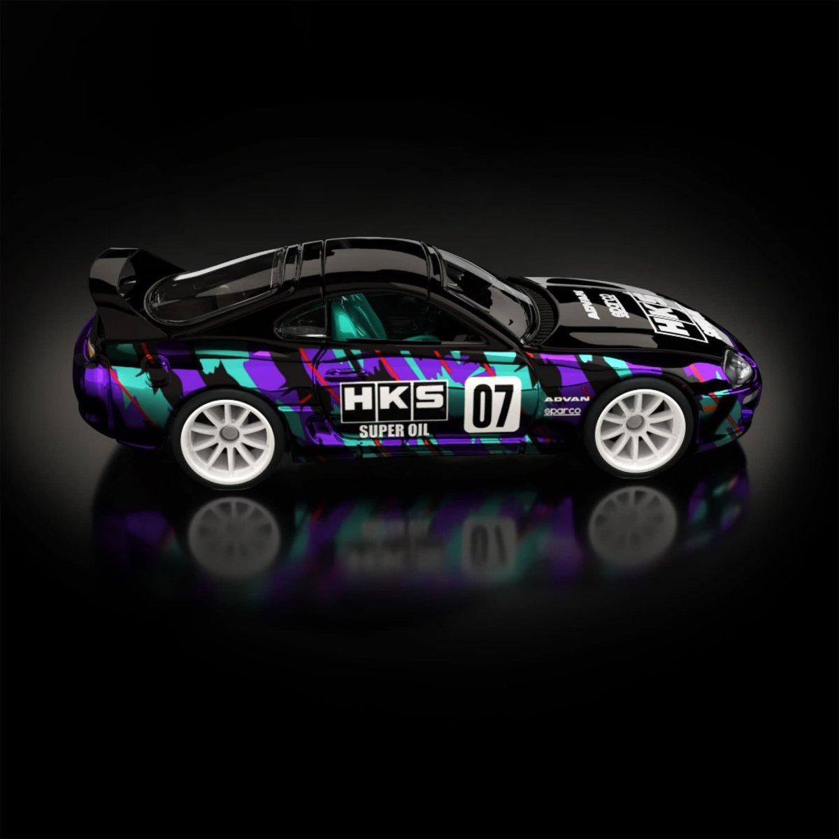 2025 1997 Toyota Supra Black: Image 8