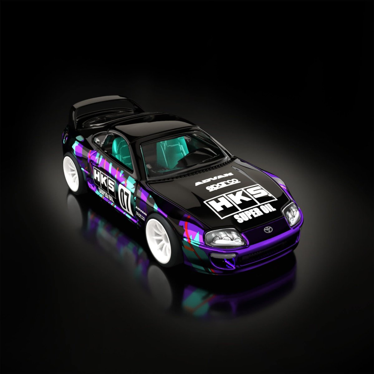 2025 1997 Toyota Supra Black: Image 11