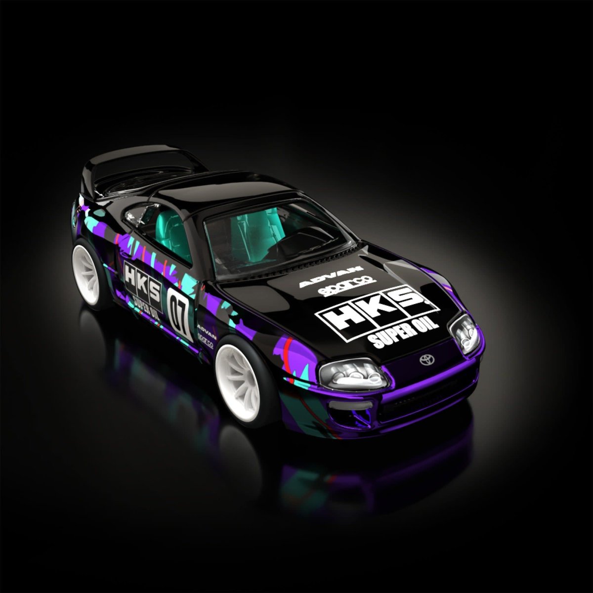2025 1997 Toyota Supra Black: Image 13