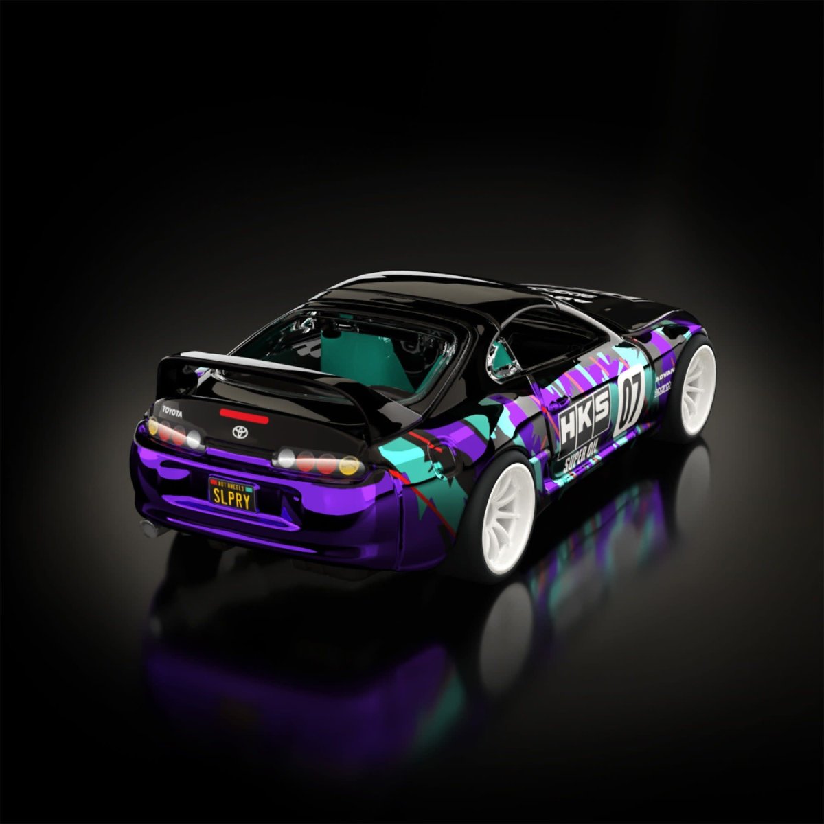 2025 1997 Toyota Supra Black: Image 7