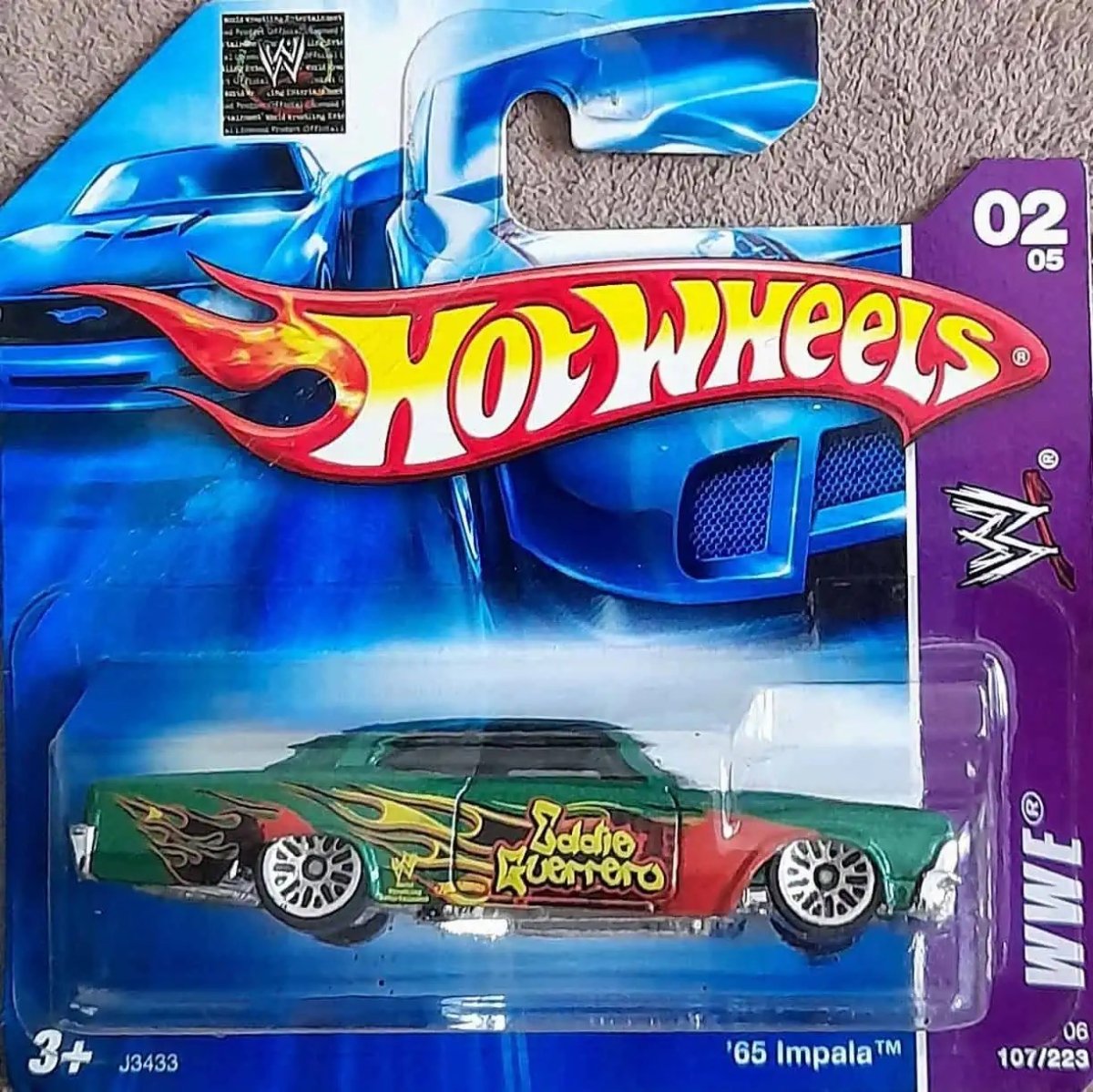 Hot Wheels 65 Chevy Impala (Eddie Guerrero)