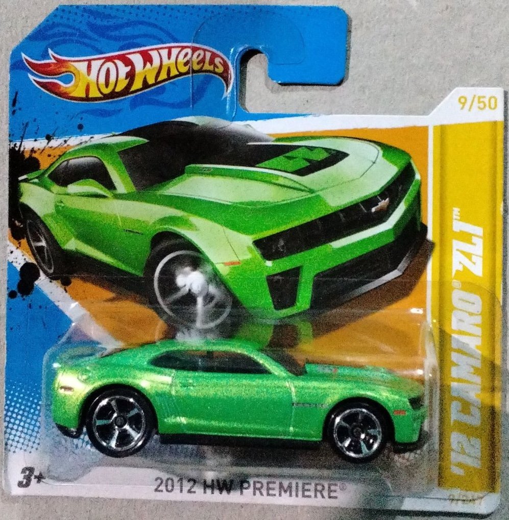 Hot Wheels 12 Camaro ZL1