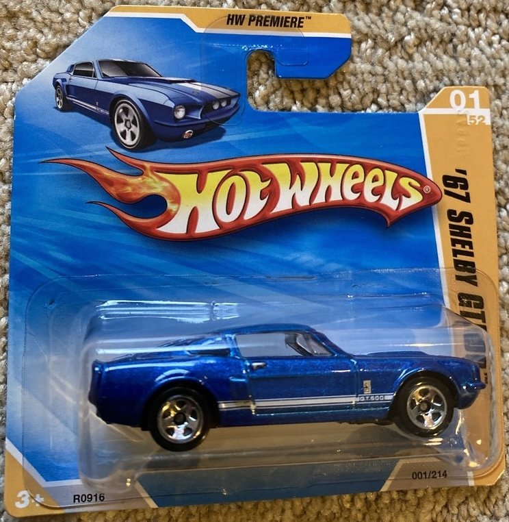 Hot Wheels 67 Shelby GT500