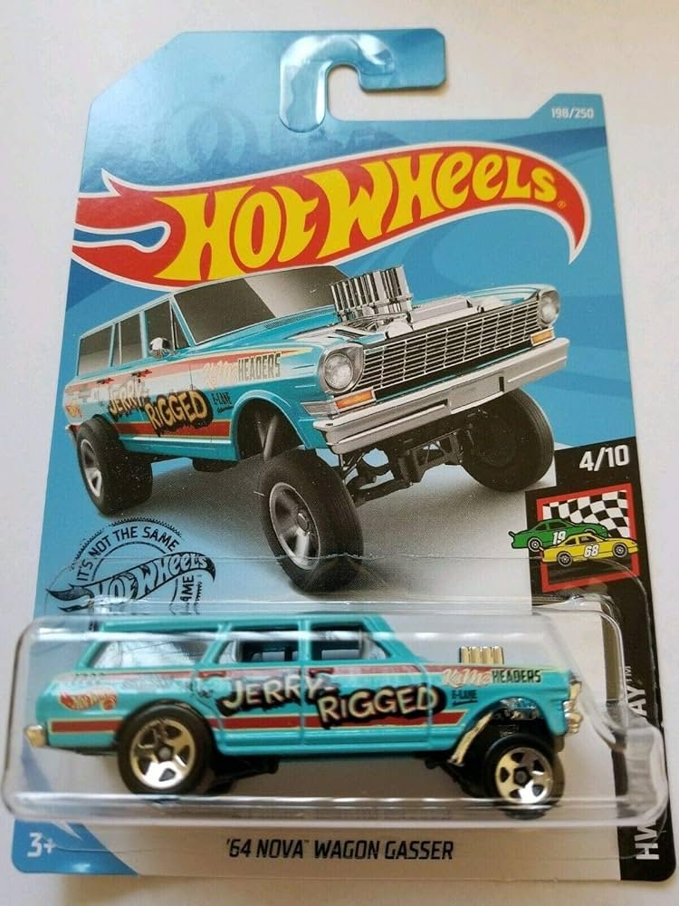 Hot Wheels 64 Chevy Nova Gasser