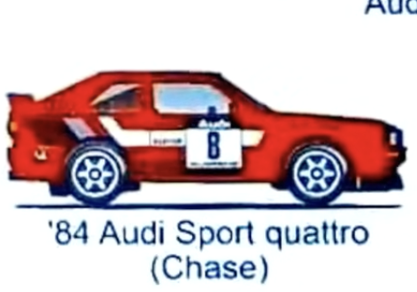 Hot Wheels 84 Audi Sport quattro