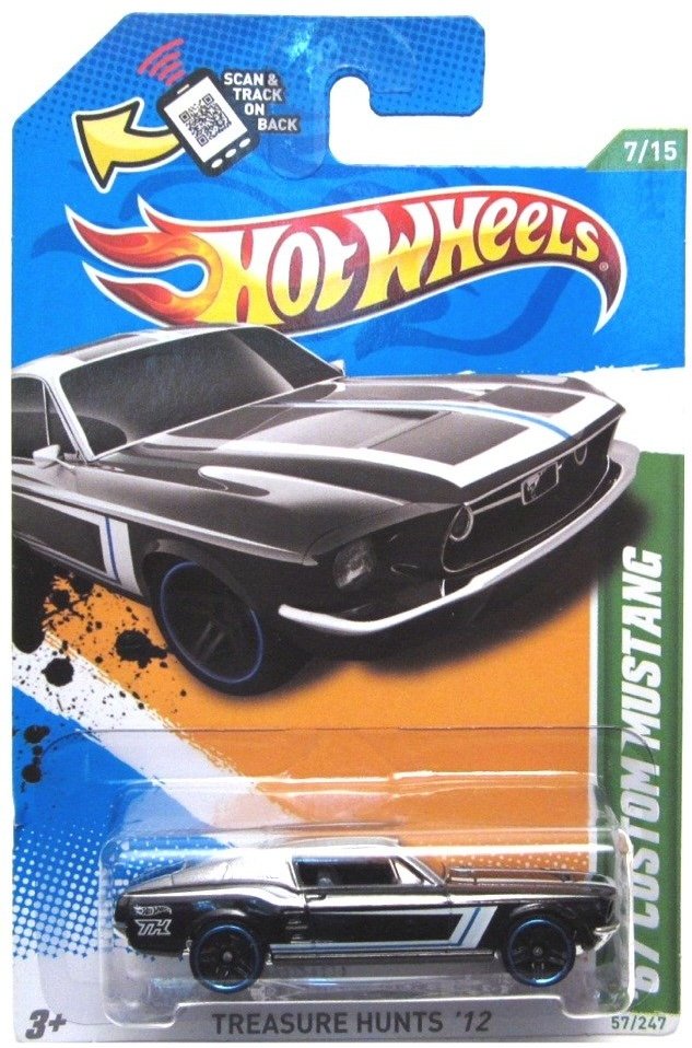 2012 67 Custom Mustang Black: Long (US): Image 3