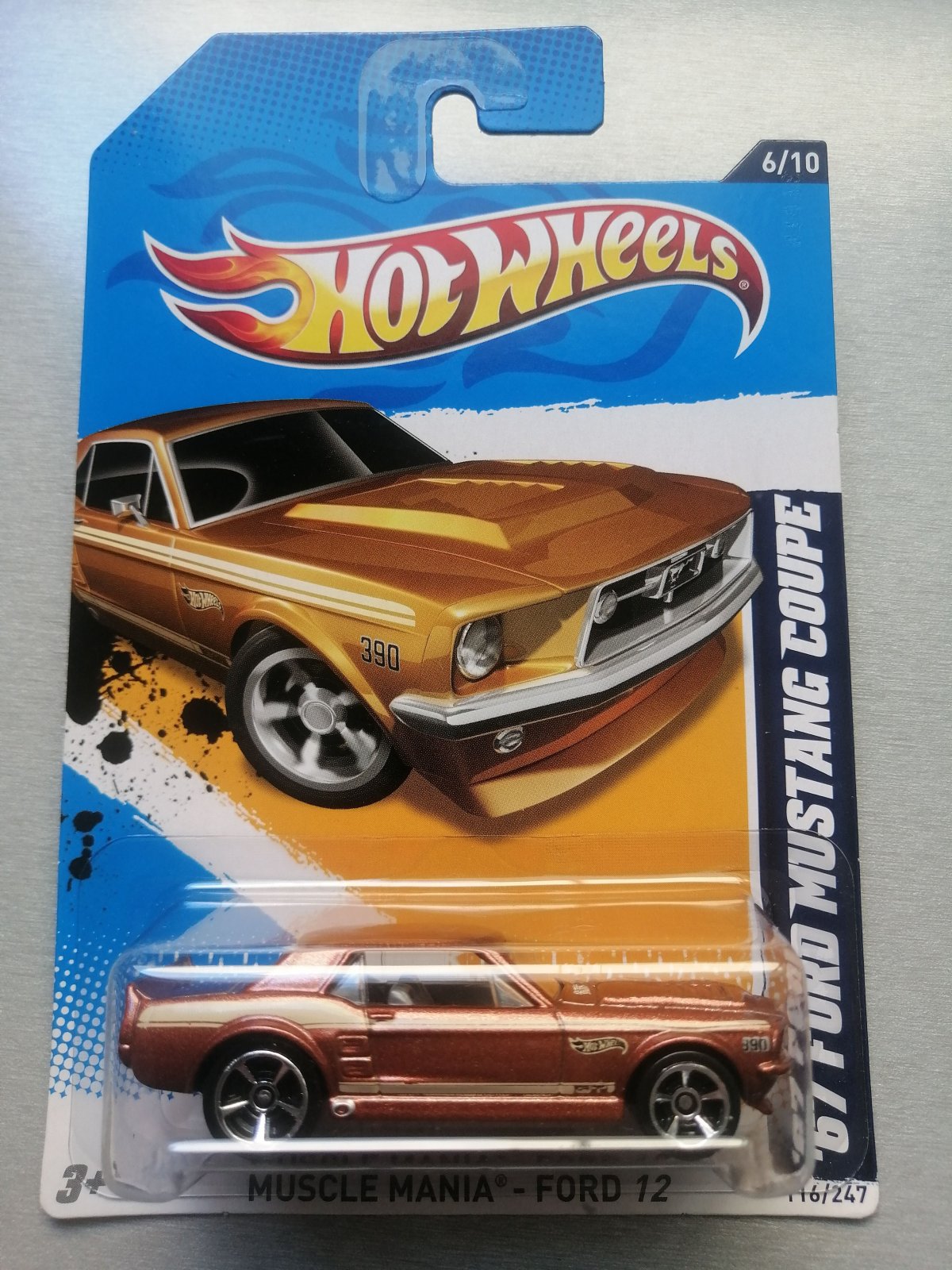 Hot Wheels 67 Ford Mustang Coupe