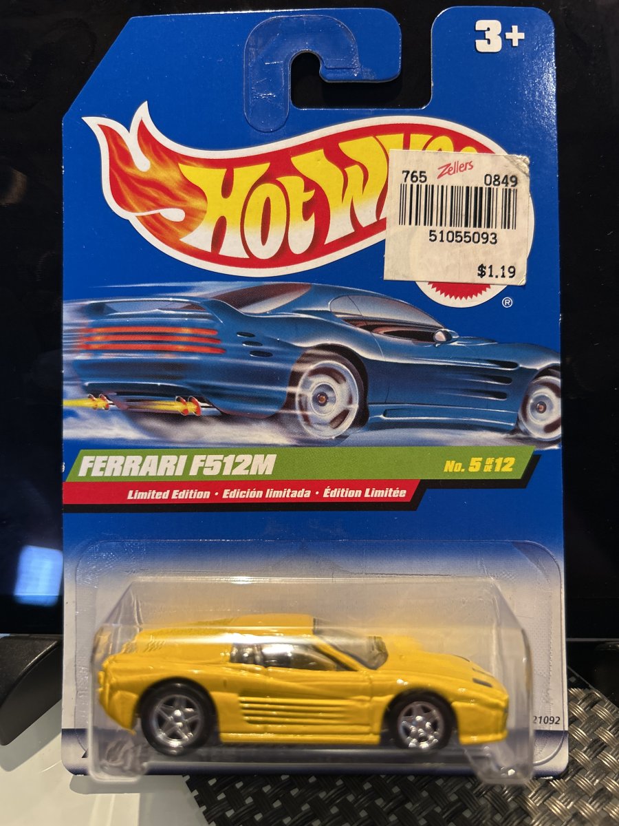 Hot Wheels Ferrari F512M