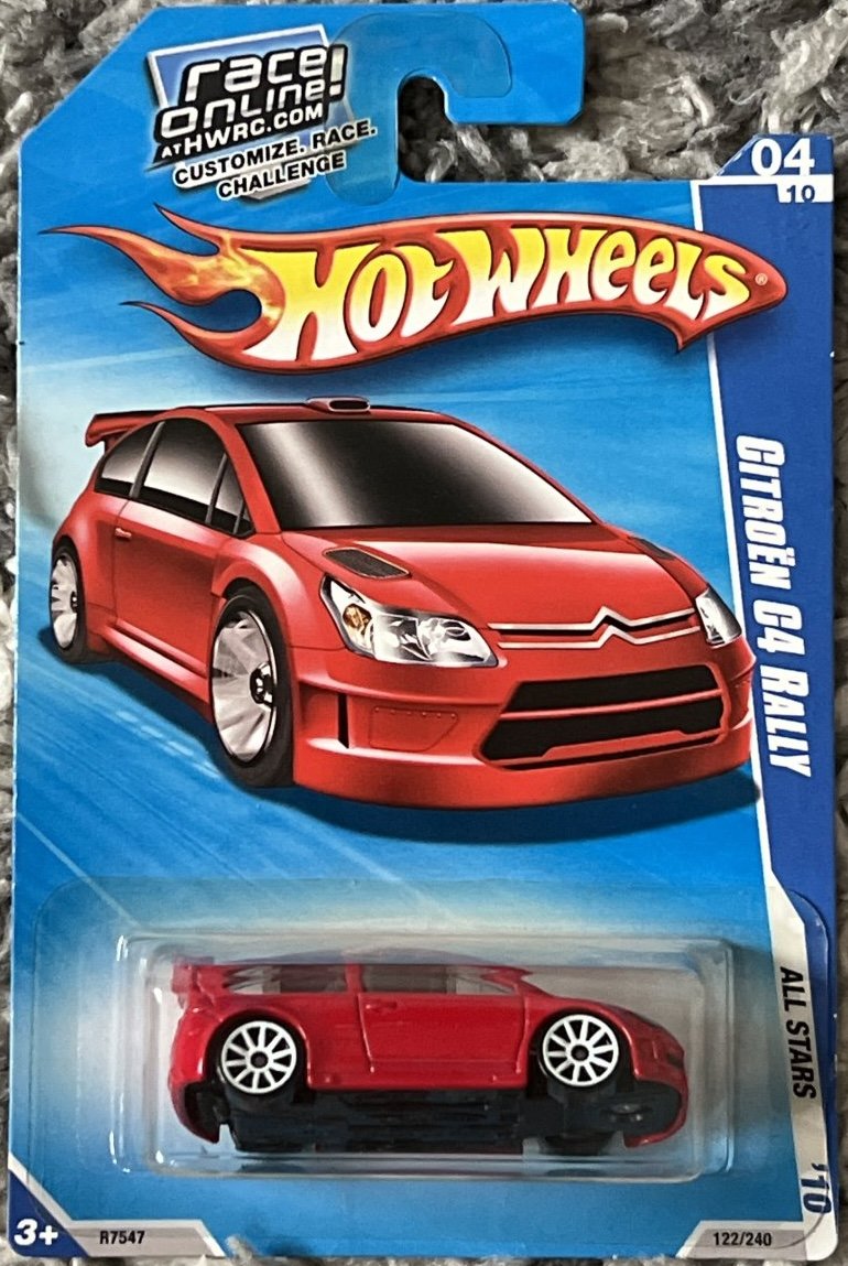Hot Wheels Citroën C4 Rally