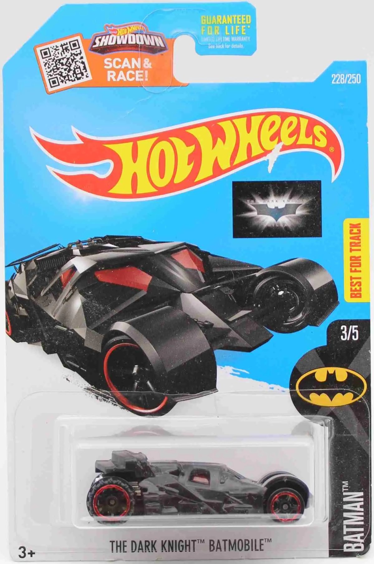 Hot Wheels The Dark Knight Batmobile