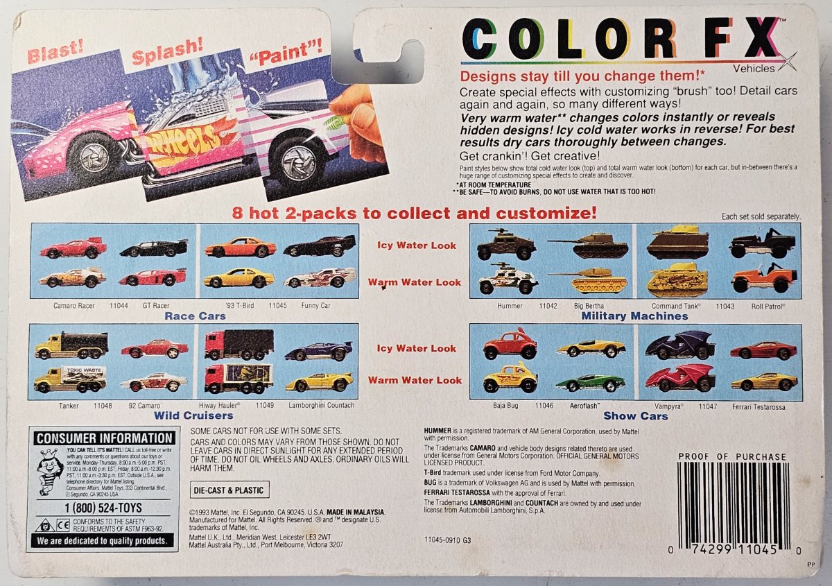 1994 Color FX - Race Cars 2-pack: Image 2