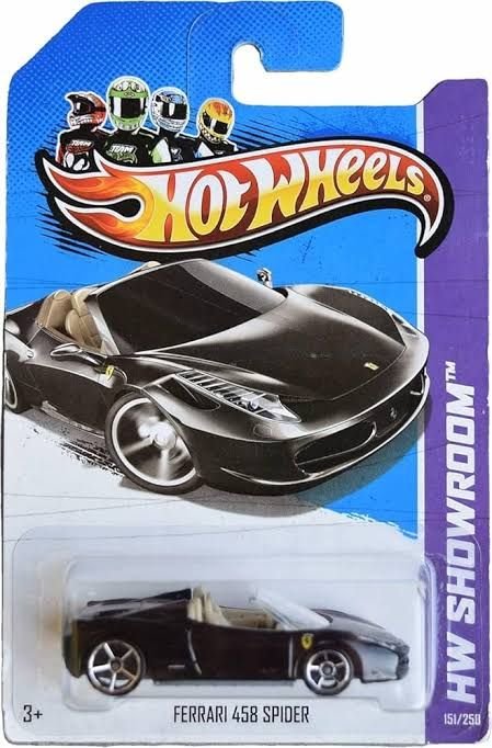 Hot Wheels Ferrari 458 Spider