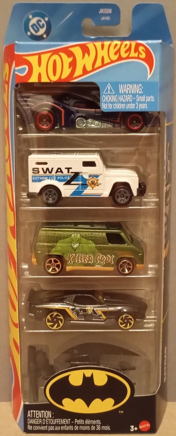 Hot Wheels Batman 5-Pack