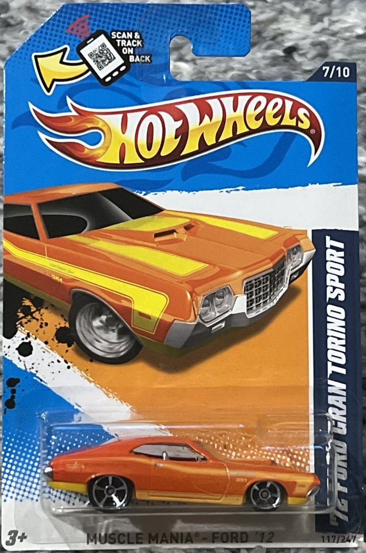 Hot Wheels 72 Ford Gran Torino Sport