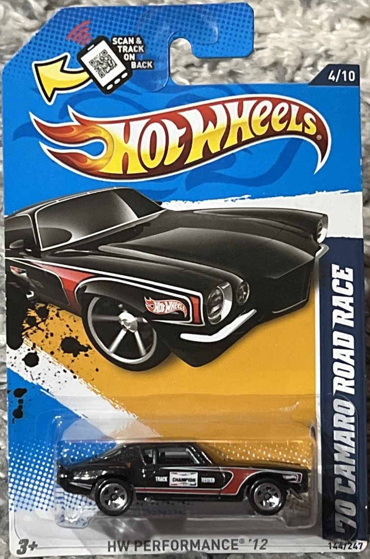 Hot Wheels 70 Camaro Road Race