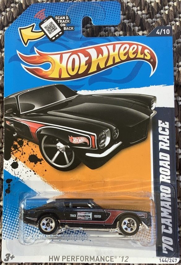Hot Wheels 70 Camaro Road Race
