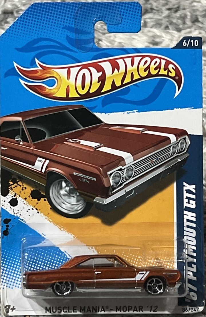 Hot Wheels 67 Plymouth GTX
