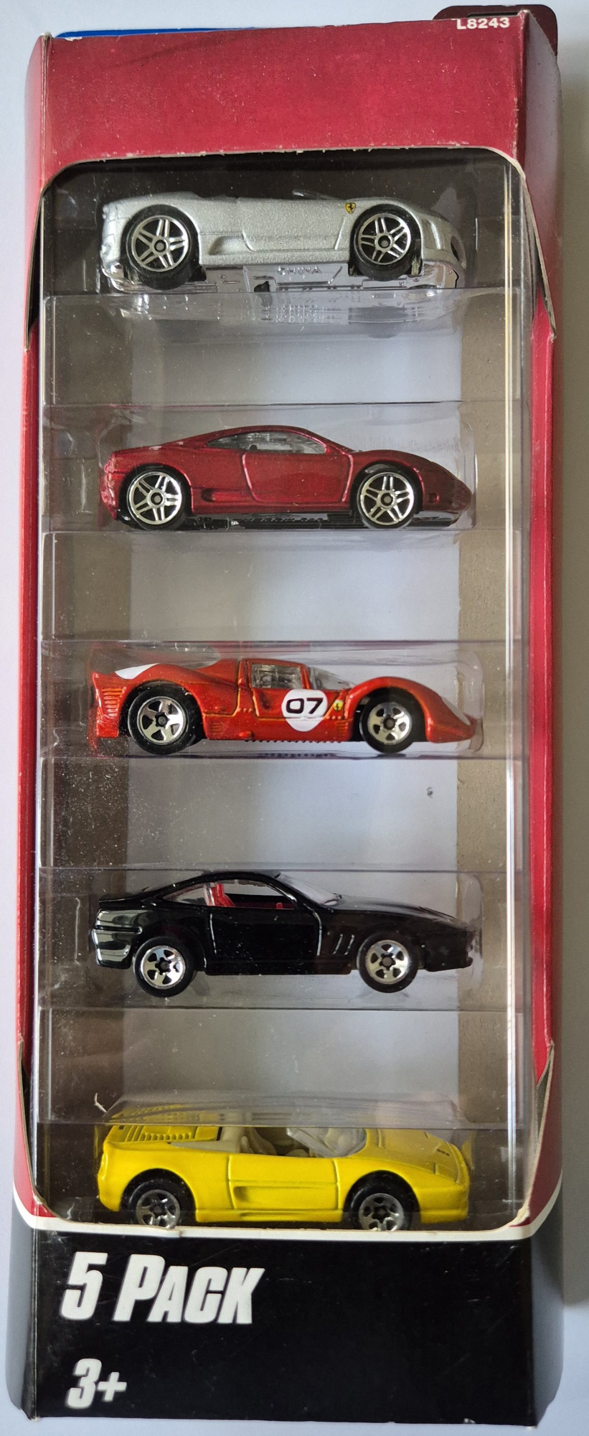 Hot Wheels Ferrari 5-Pack