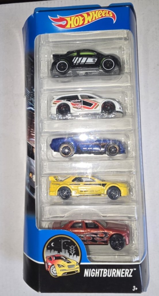 Hot Wheels Nightburnerz 5-Pack