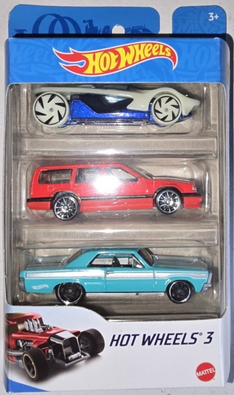 Hot Wheels HW Warp Speeder, Volvo 850 Estate Wagon, 65 Pontiac GTO