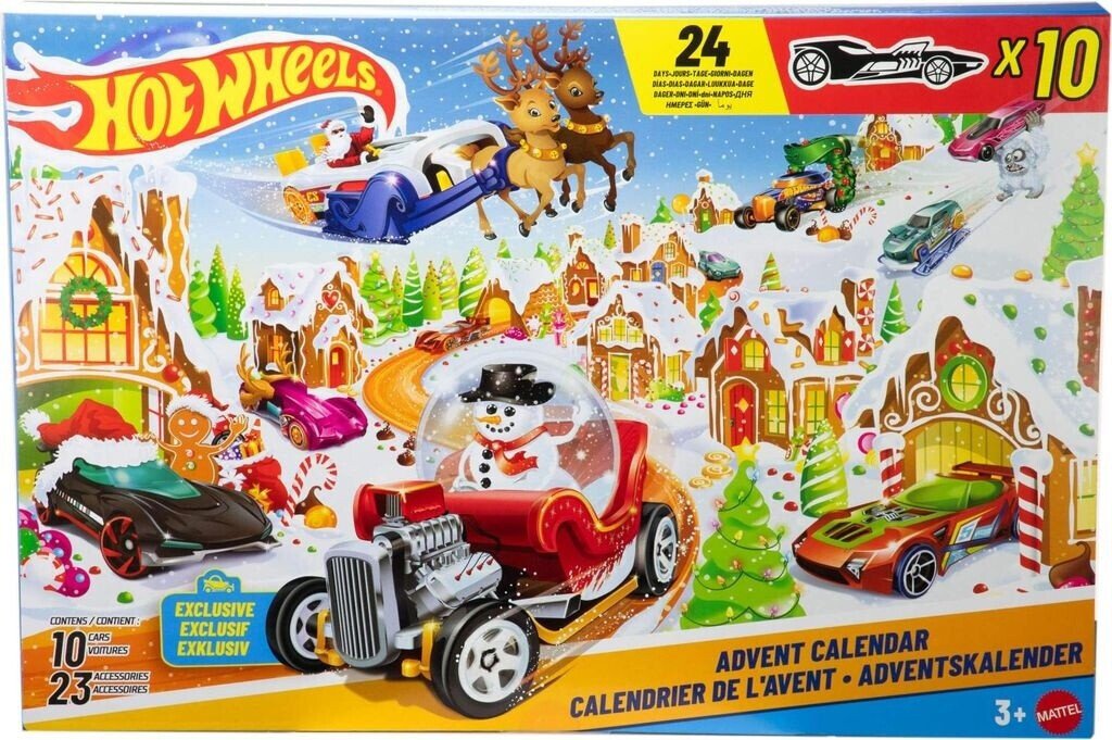 Hot Wheels Advent Calendar 2025 10-Pack