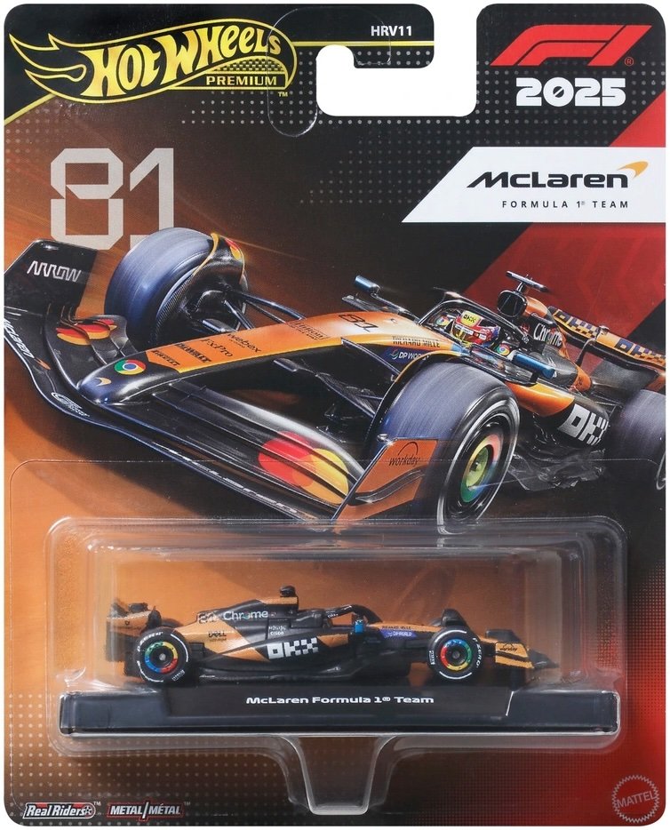 Hot Wheels McLaren Formula 1 Team - MCL39 (#81)