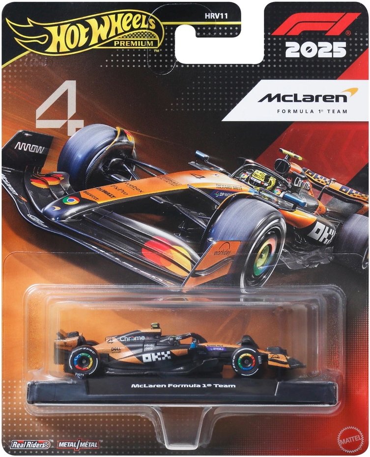 Hot Wheels McLaren Formula 1 Team - MCL39 (#4)