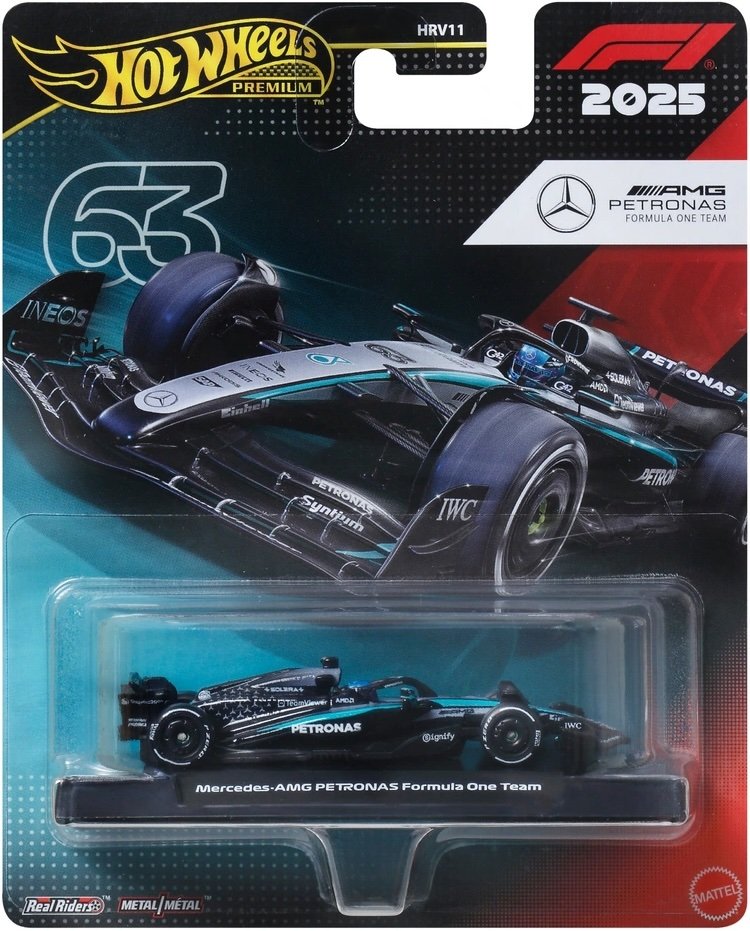 Hot Wheels Mercedes-AMG Petronas F1 Team - F1 W16 (#63)