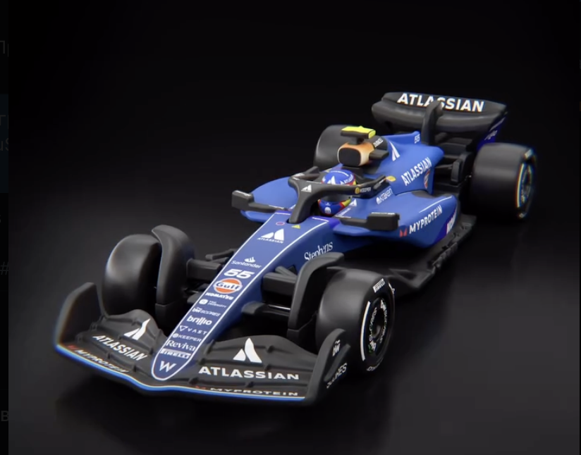 Hot Wheels Atlassian Williams Racing - FW47 (#23)