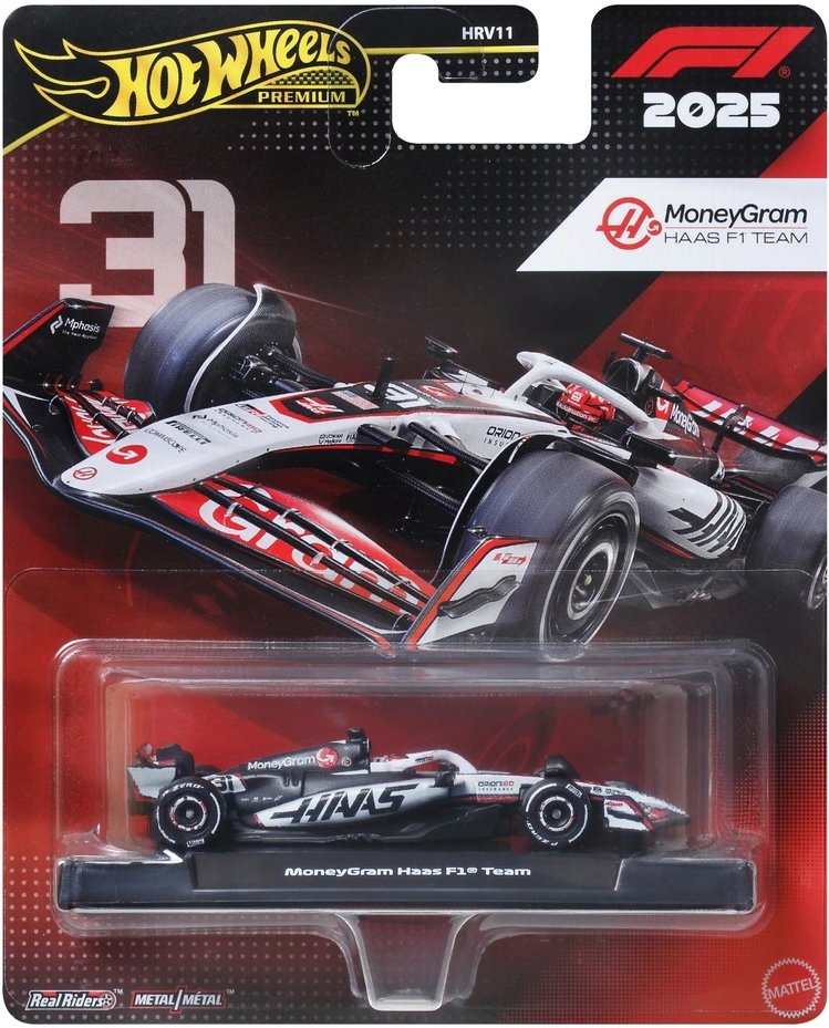 Hot Wheels MoneyGram Haas F1 Team - VF-25 (#31)