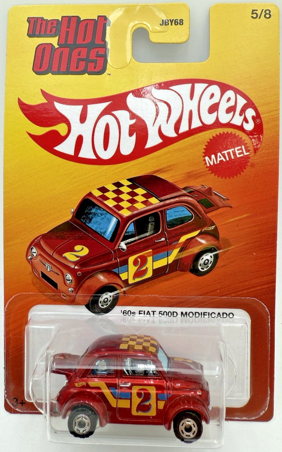 Hot Wheels 60s Fiat 500D Modificado